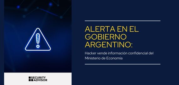 Alerta en el gobierno argentino: hacker vende información confidencial del Ministerio de Economía